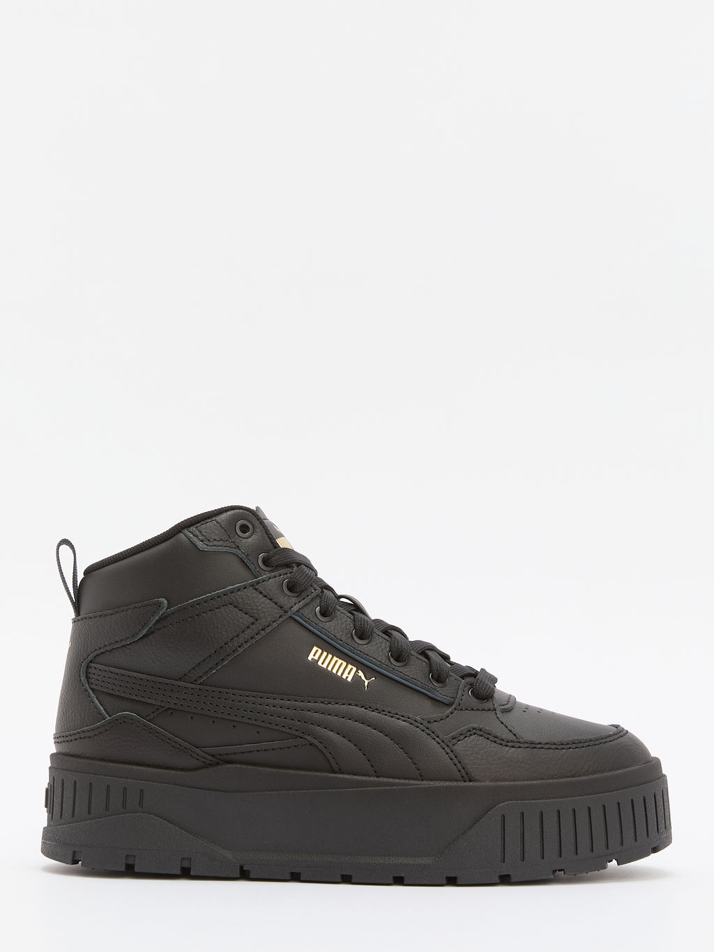Женские высокие кеды PUMA Karmen II Idol Mid Артикул 4153150, черный