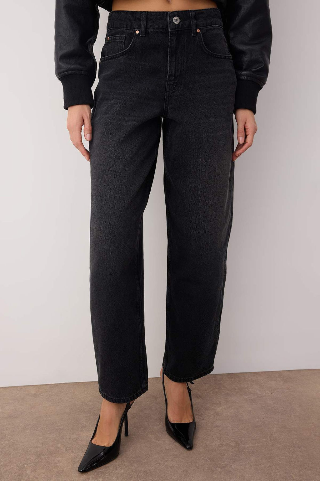 Ac?k Mavi Normal Bel Loose Baggy Jeans TWOAW26JE00053 - Trendyolmilla фото 7