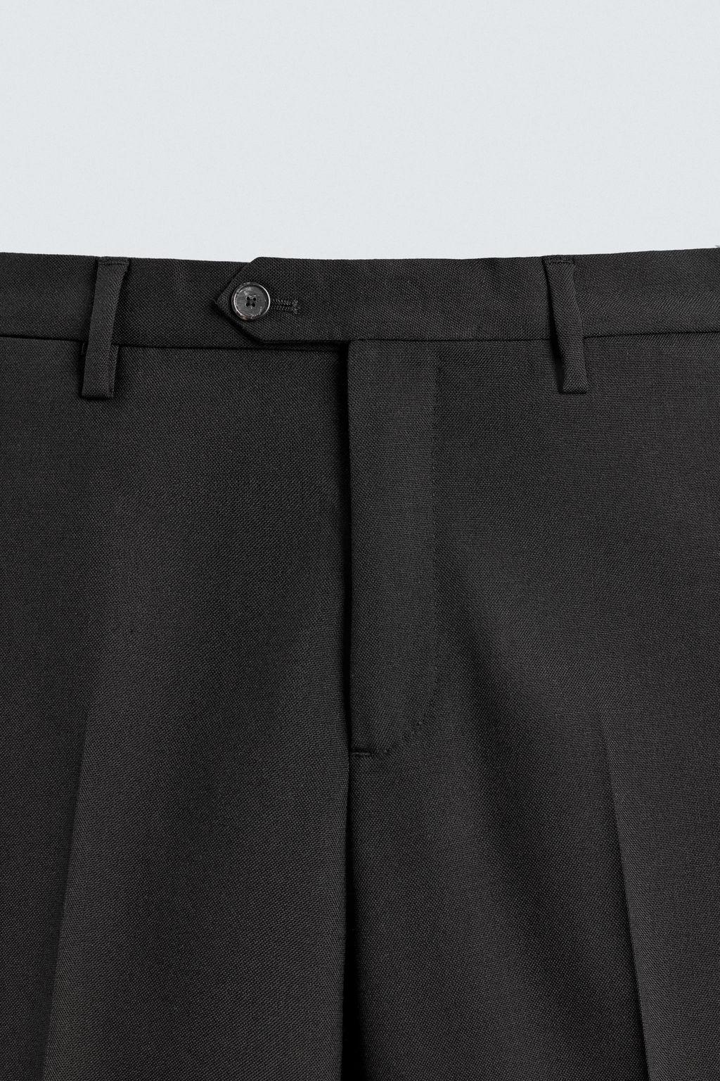 PANTAL?N TRAJE 100% LANA / Negro - Zara фото 8