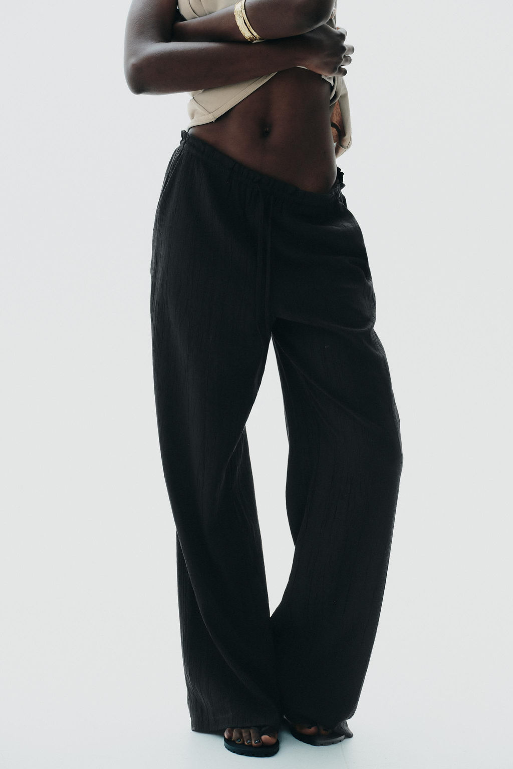 TEXTURED TROUSERS - Zara фото 6