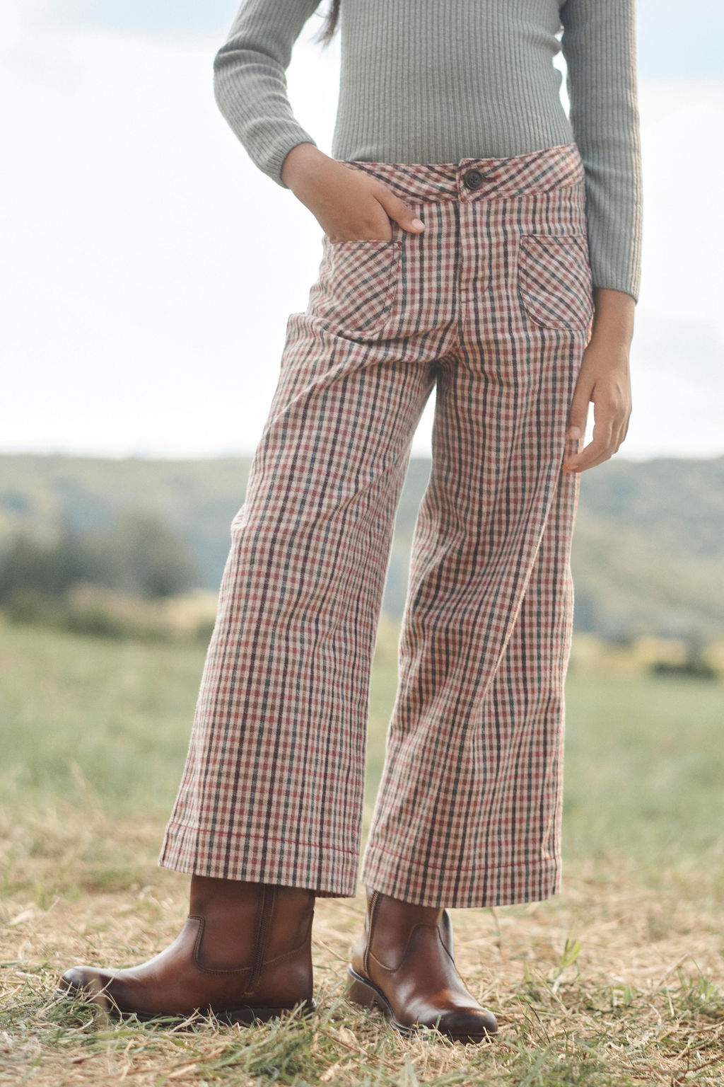 LIMITED EDITION CHECK TROUSERS - Zara фото 2