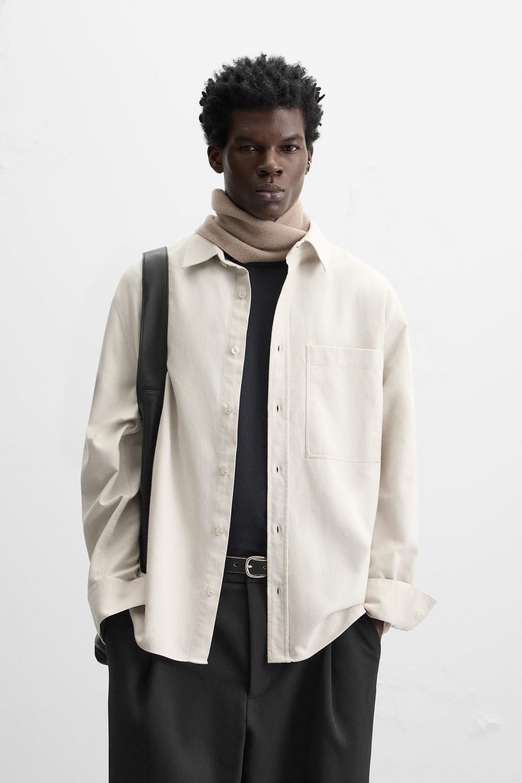 SOFT COTTON SHIRT - Zara фото 25