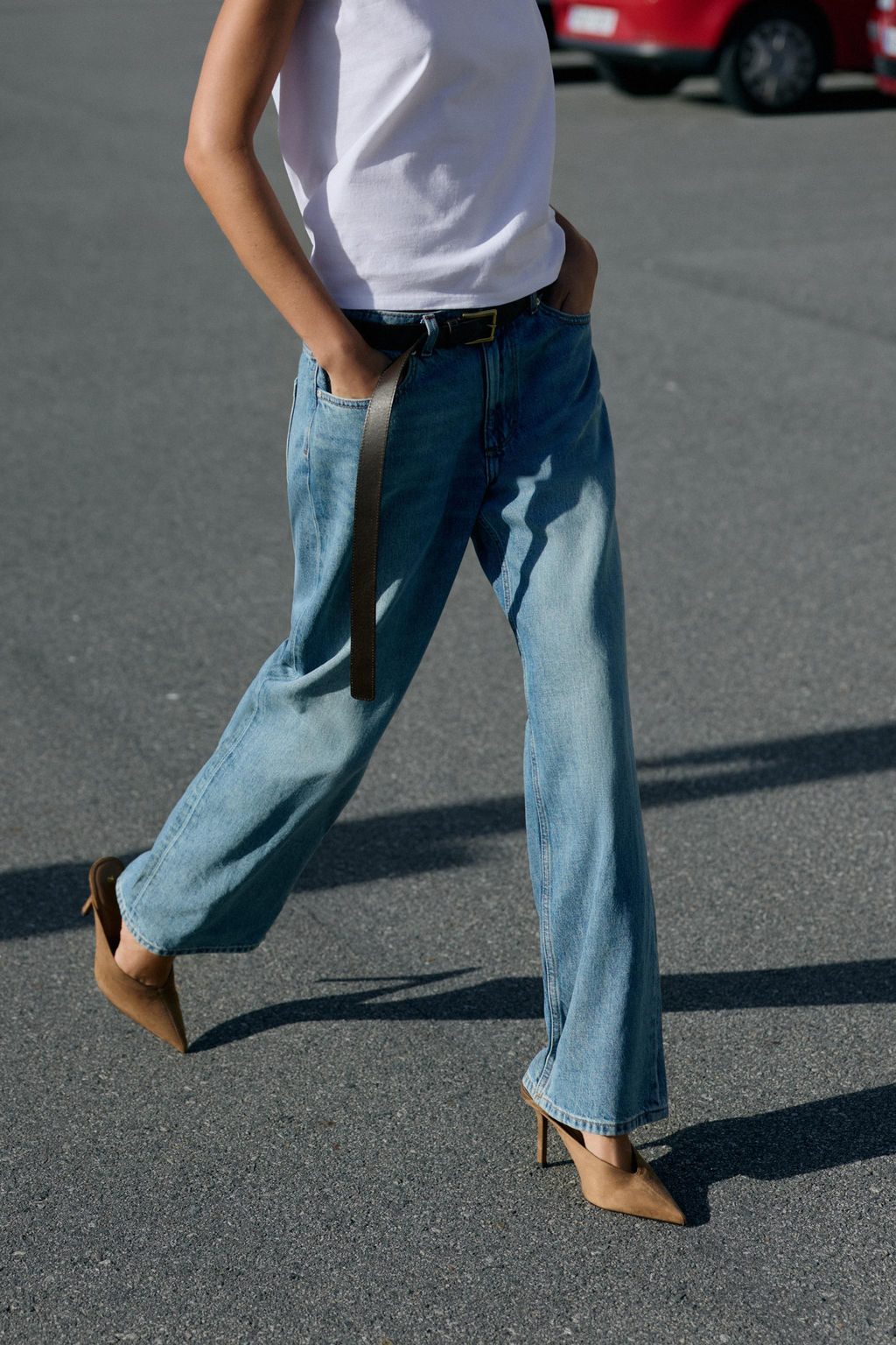 MULE TAC?N ALTO / Marr?n Arena - Zara фото 2