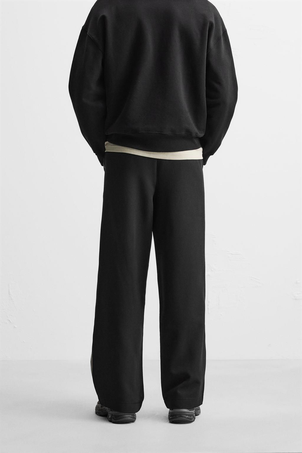 TECHNICAL TROUSERS WITH SIDE PANEL - Zara фото 3