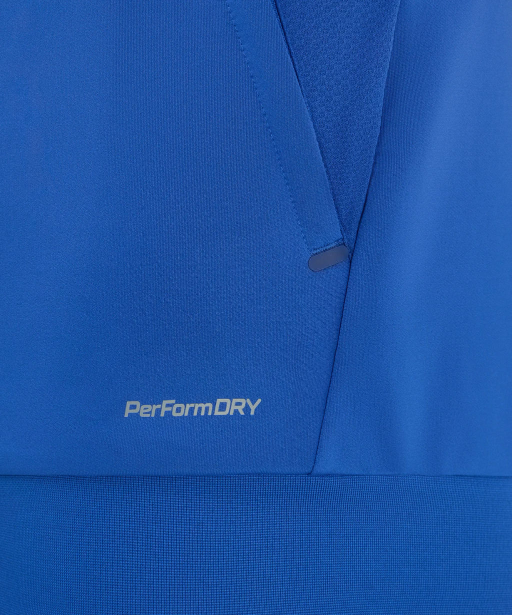 Джемпер тренировочный на молнии JOGEL PREMIER PerFormDRY Training FZ Jacket, синий  фото 5