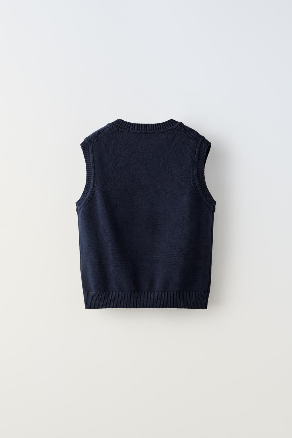 KNITTED WAISTCOAT - Zara фото 2