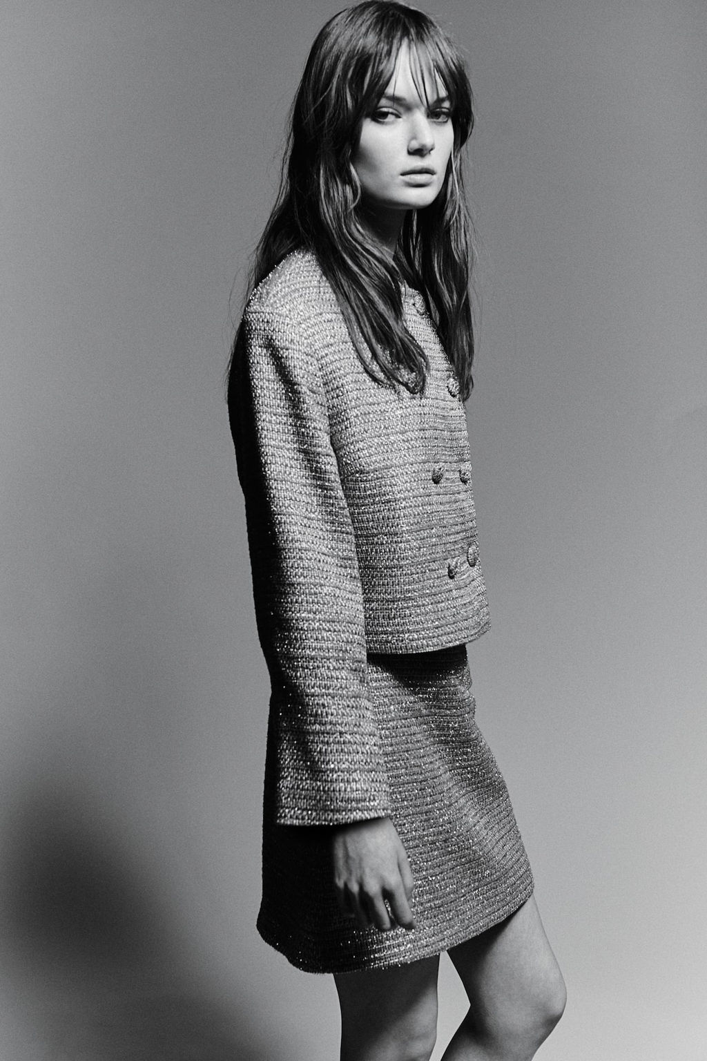 Chaqueta cruzada con textura - H&m фото 4