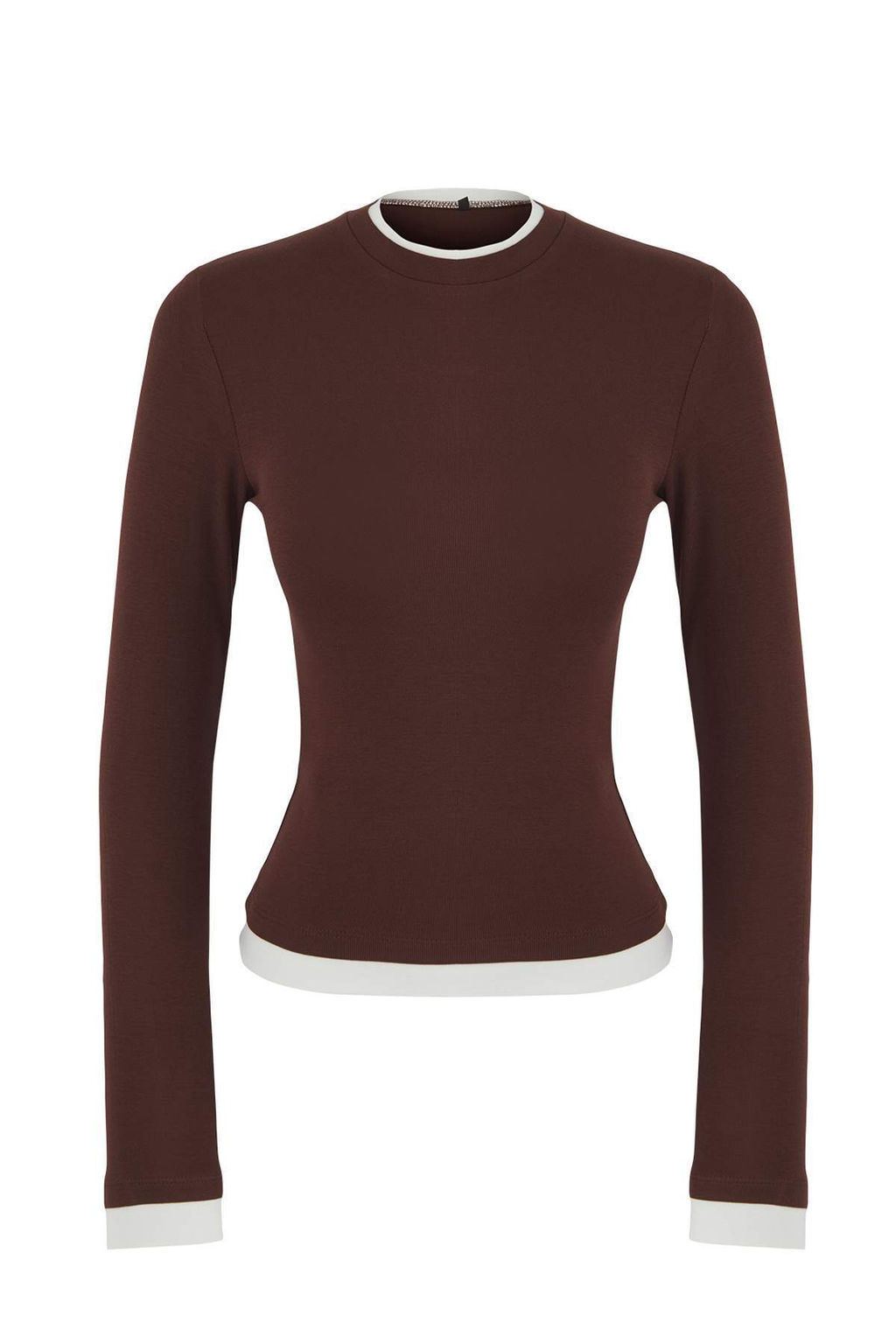 Trendyolmilla Antrasit Renk Bloklu Fitted/Vucuda Oturan Viskon/Yumusak Kumasl? Esnek Orme Bluz TWOAW25BZ00114  фото 6