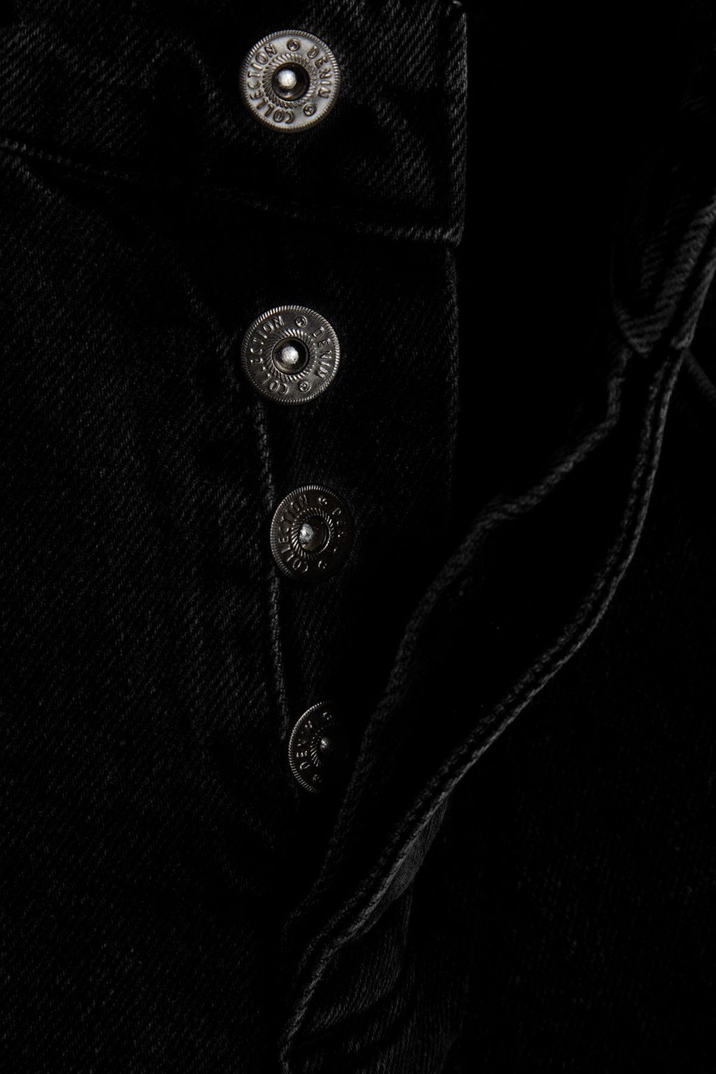 Siyah Smoke Essential Fit Jeans Kot Pantolon TMNAW23JE00104