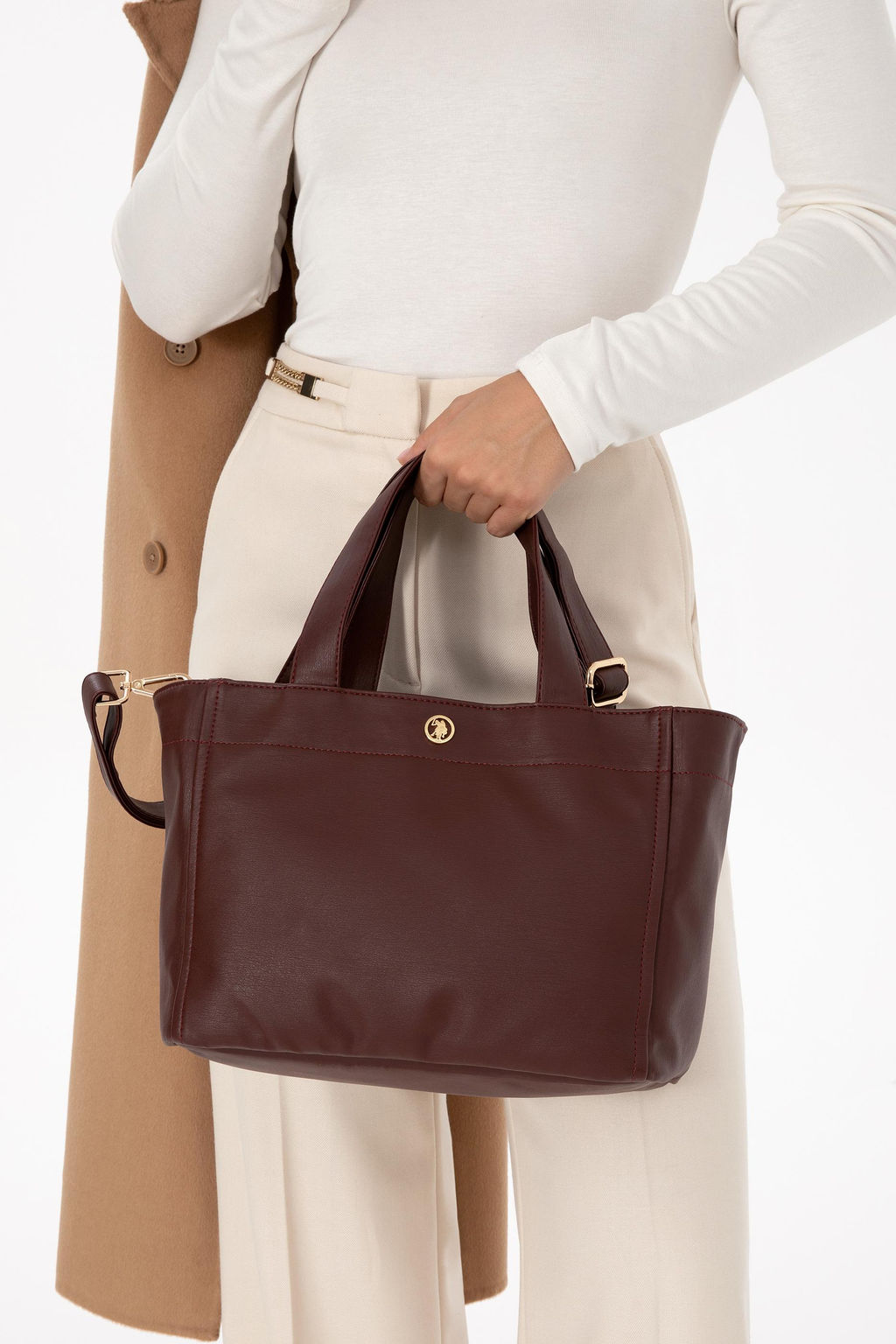 Kad_n Bordo _anta Sepette S_rpriz _ndirim - U.s. polo assn фото 2