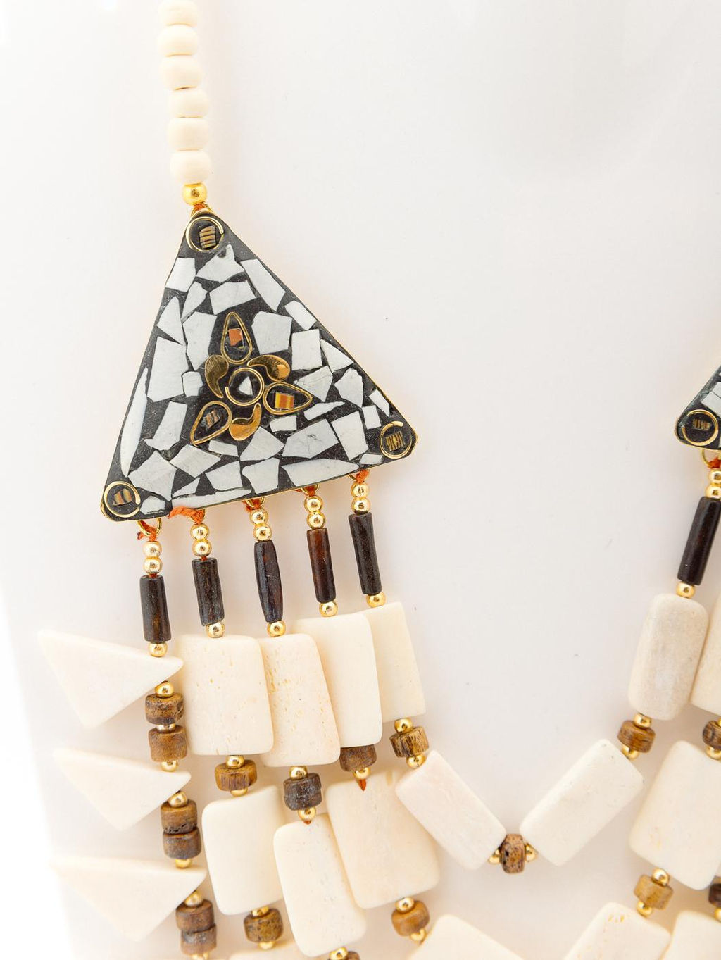 Украшение колье К-405 - Ганг фото 2