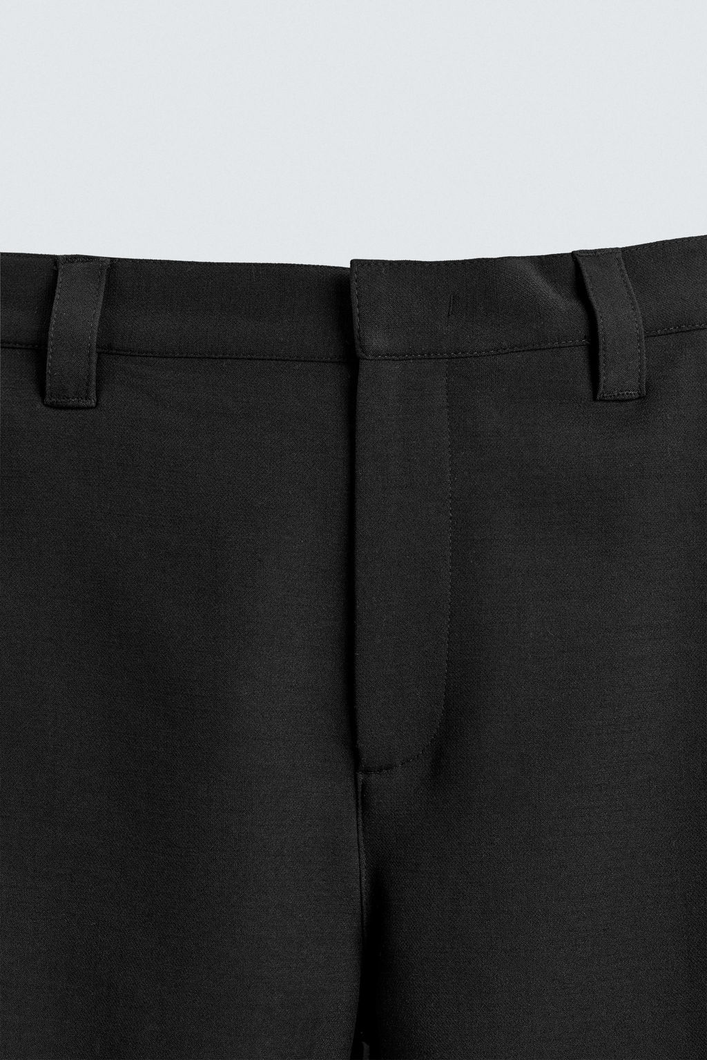 BERMUDA RELAXED FIT PLIEGUES LATERALES / Negro - Zara фото 8