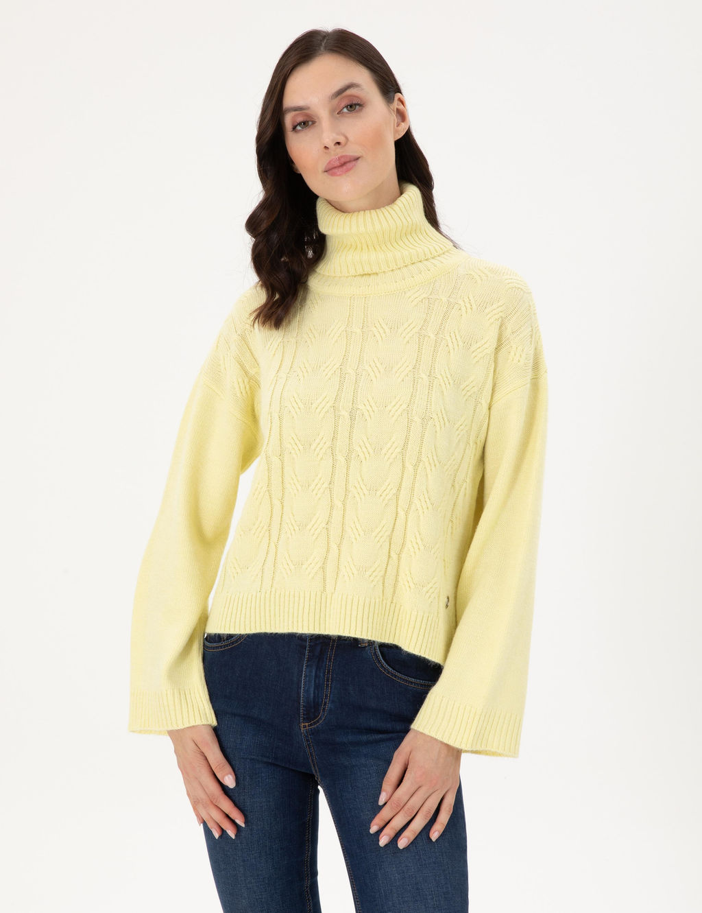 Sar_ Crop Top Bal_k__ Yaka Kazak