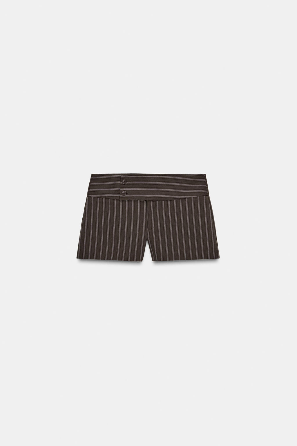 SHORTS CINTURA RAYA DIPLOM?TICA / Gris oscuro