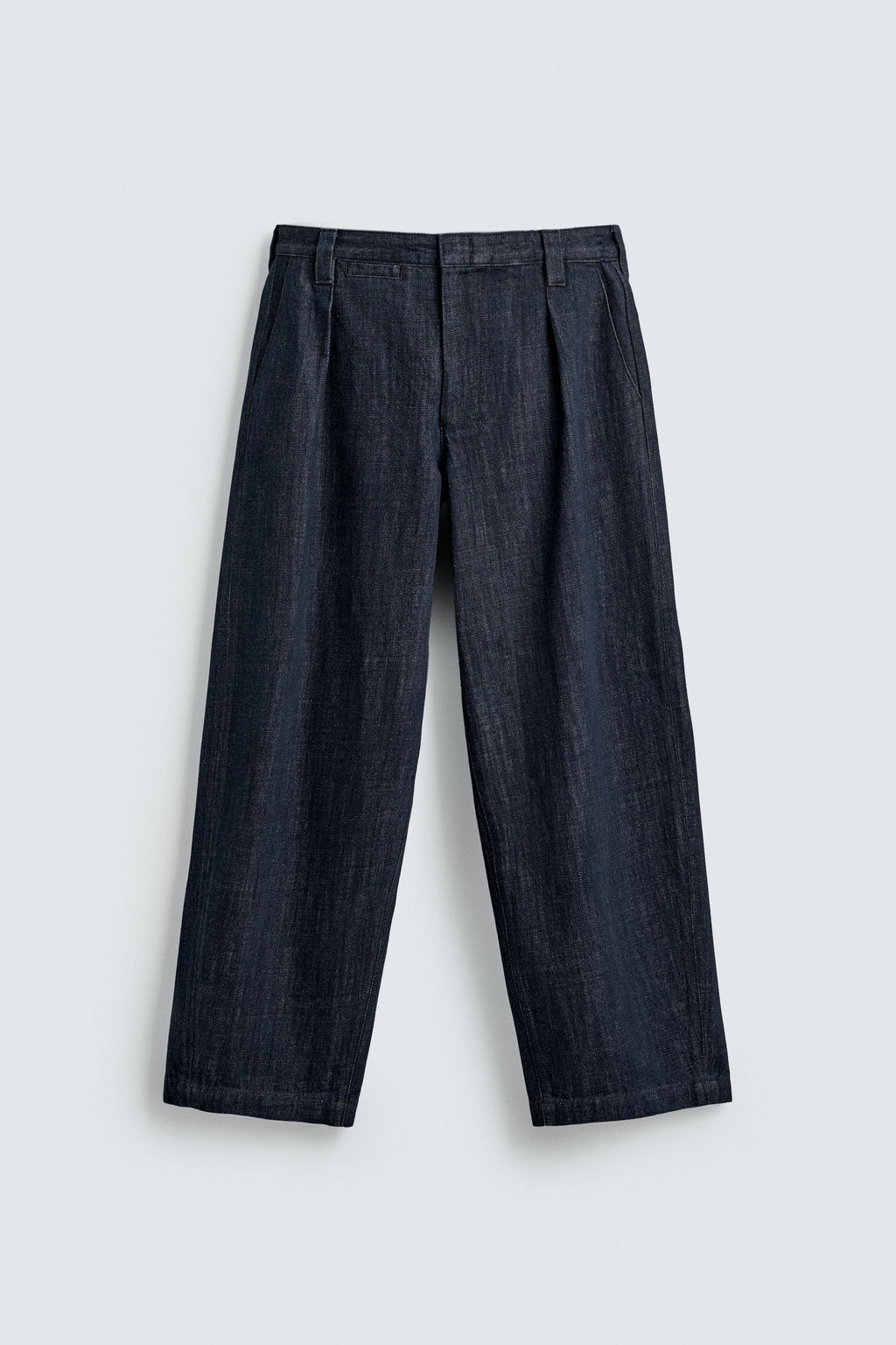 BARREL FIT DENIM CHINOS - Zara фото 7