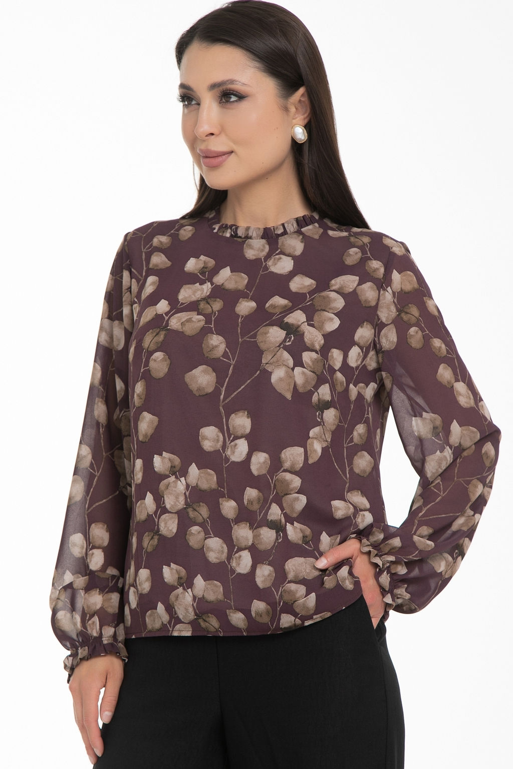 Блуза Волшебный шифон (стильная)