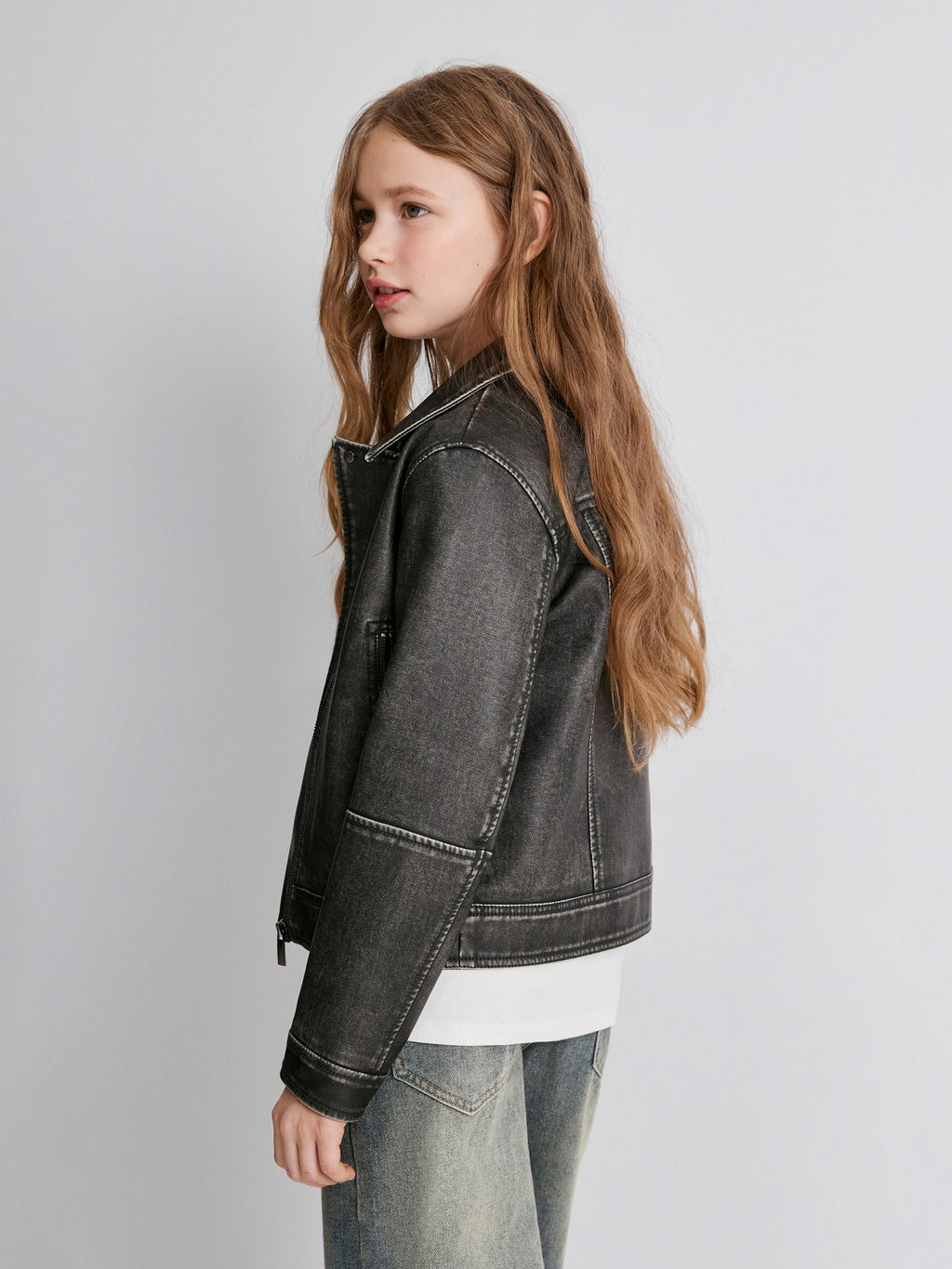 ACOOLA / Куртка детская для девочек Sarabi серый  фото 7