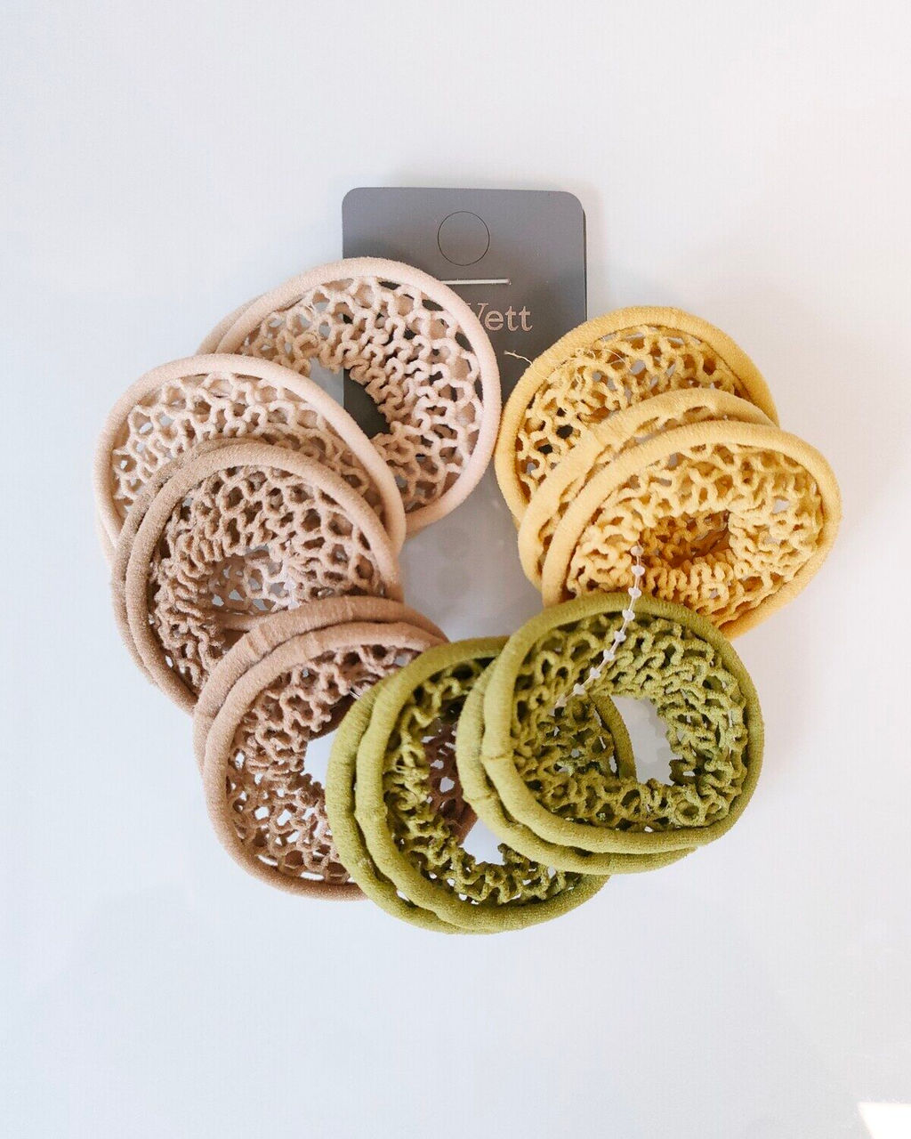 Набор резинок для волос в косметичке