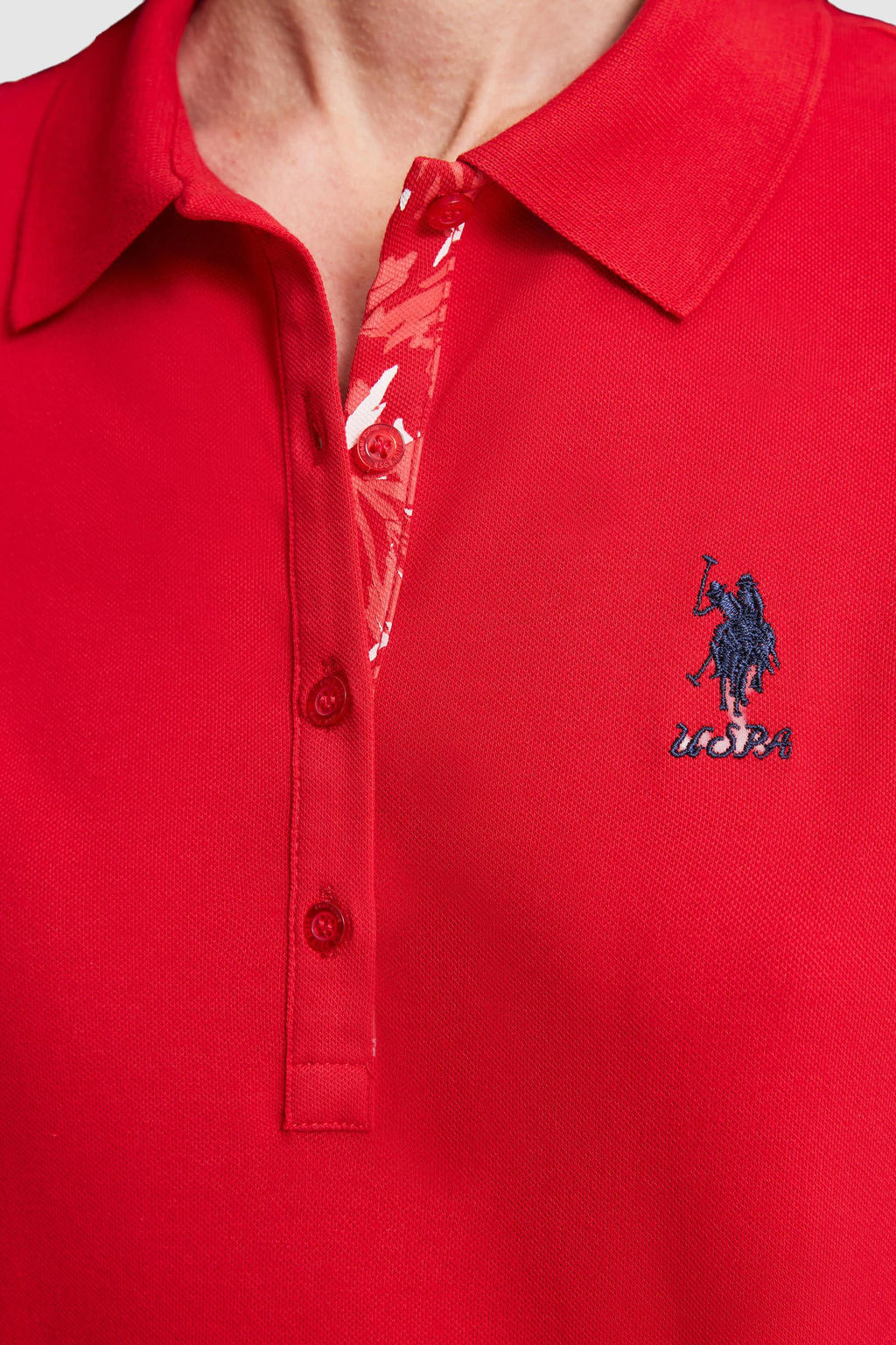Kad_n K_rm_z_ Polo Yaka Basic Ti__rt