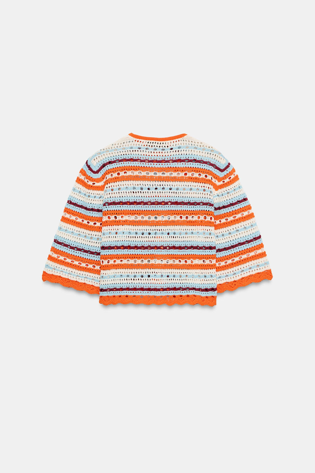 CHAQUETA PUNTO POINTELLE RAYAS / Multicolor - Zara фото 8