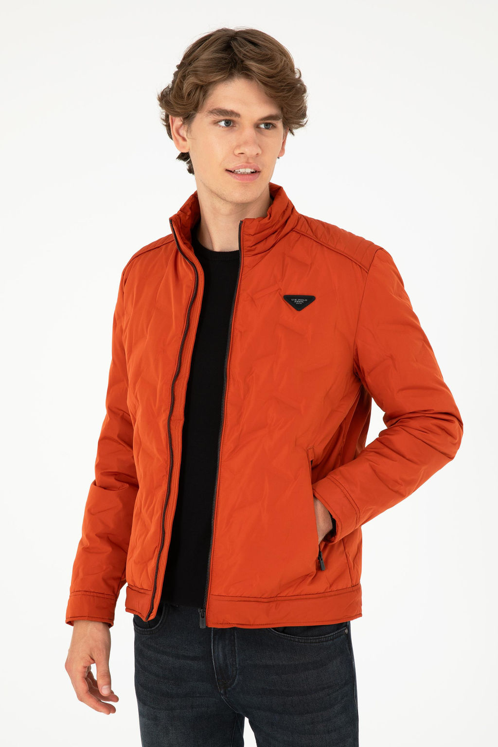 Мужское плиточное пальто Неожиданная скидка в корзине - U.s. polo assn фото 3
