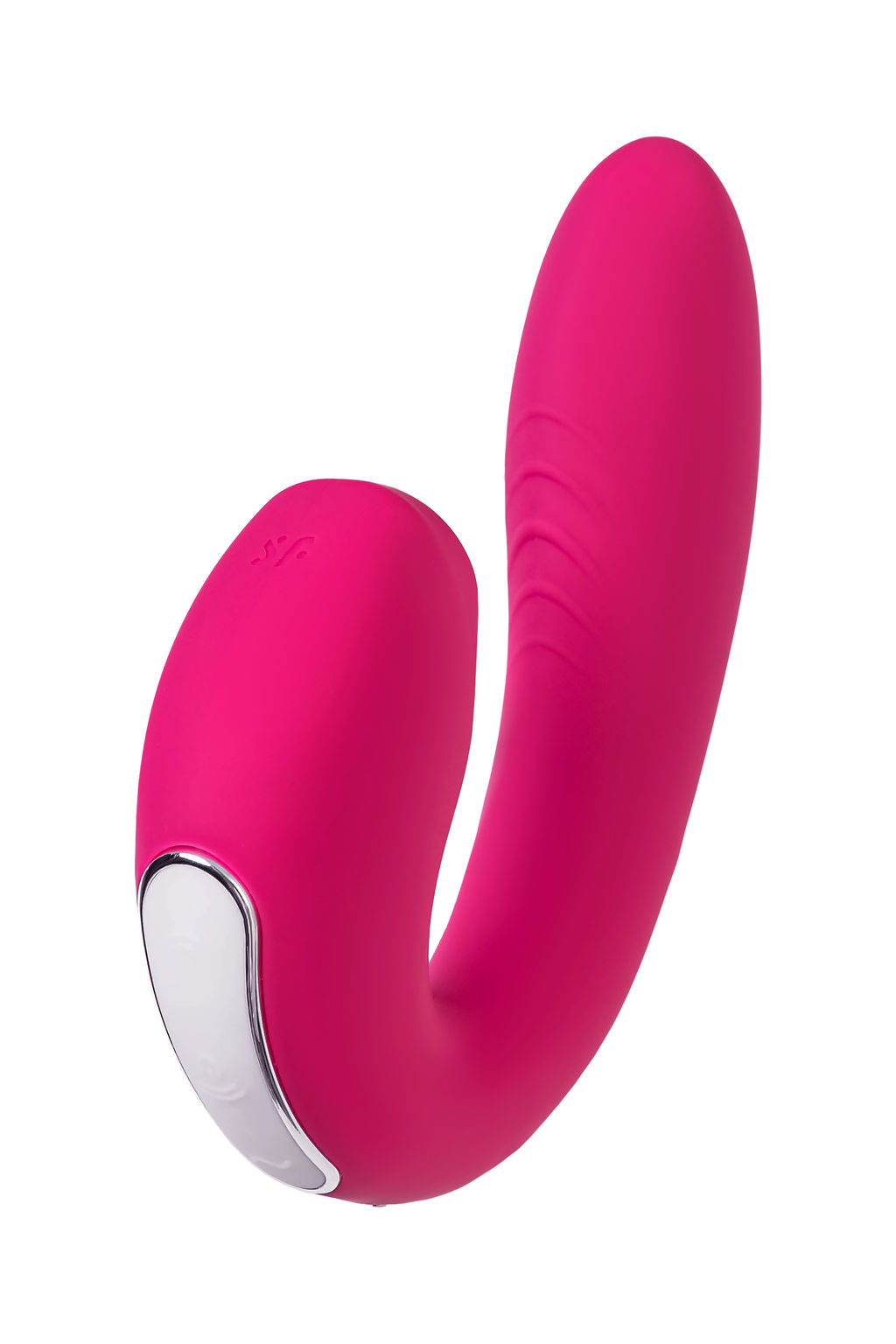 Вибратор Satisfyer Sunray, с вакуум-волновым стимулятором, силикон, розовый, 15 см  фото 6