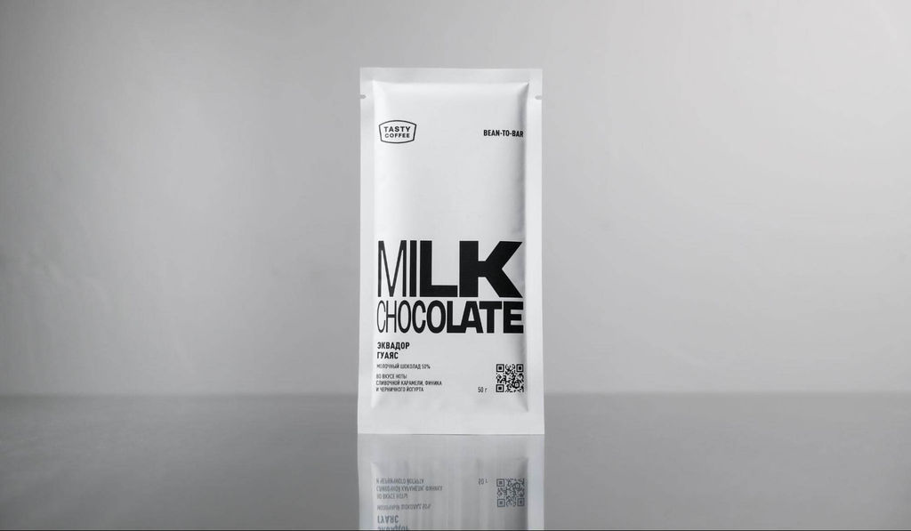 Шоколад Tasty Coffee Эквадор Гуаяс молочный 50 г фото 2