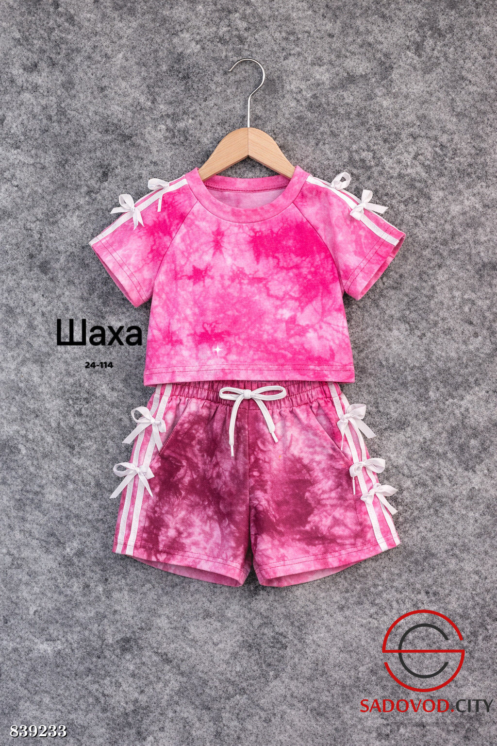 Костюм для девочки с бантиками - Bruno фото 2