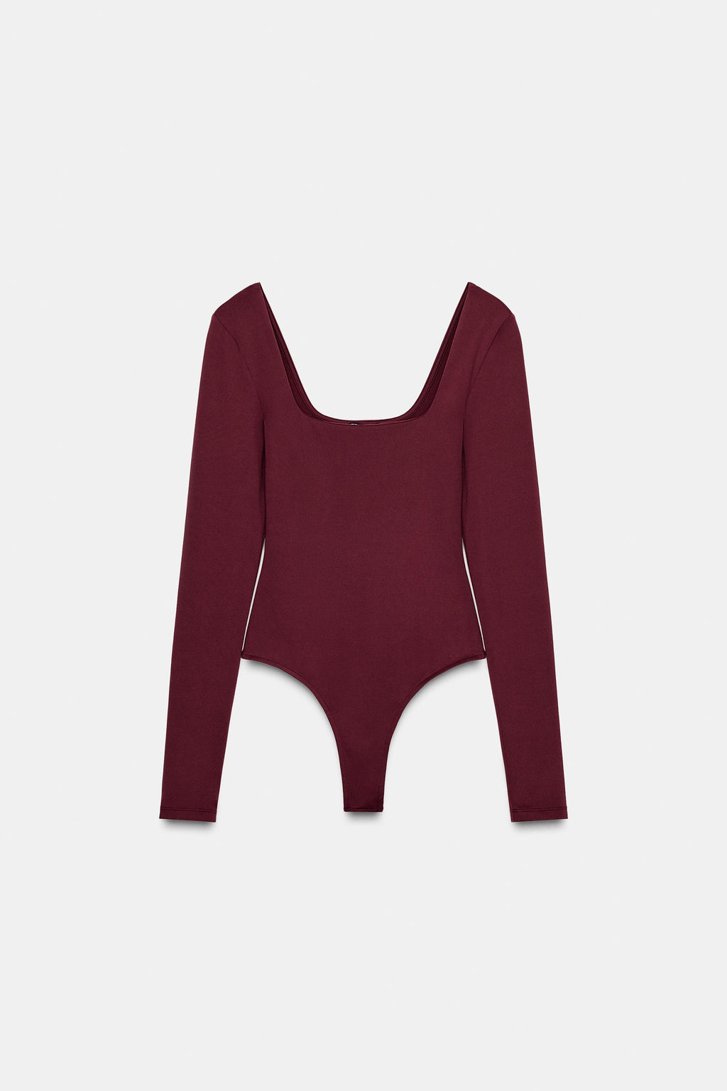 BODY POLIAMIDA ESCOTE CUADRADO / Vino
