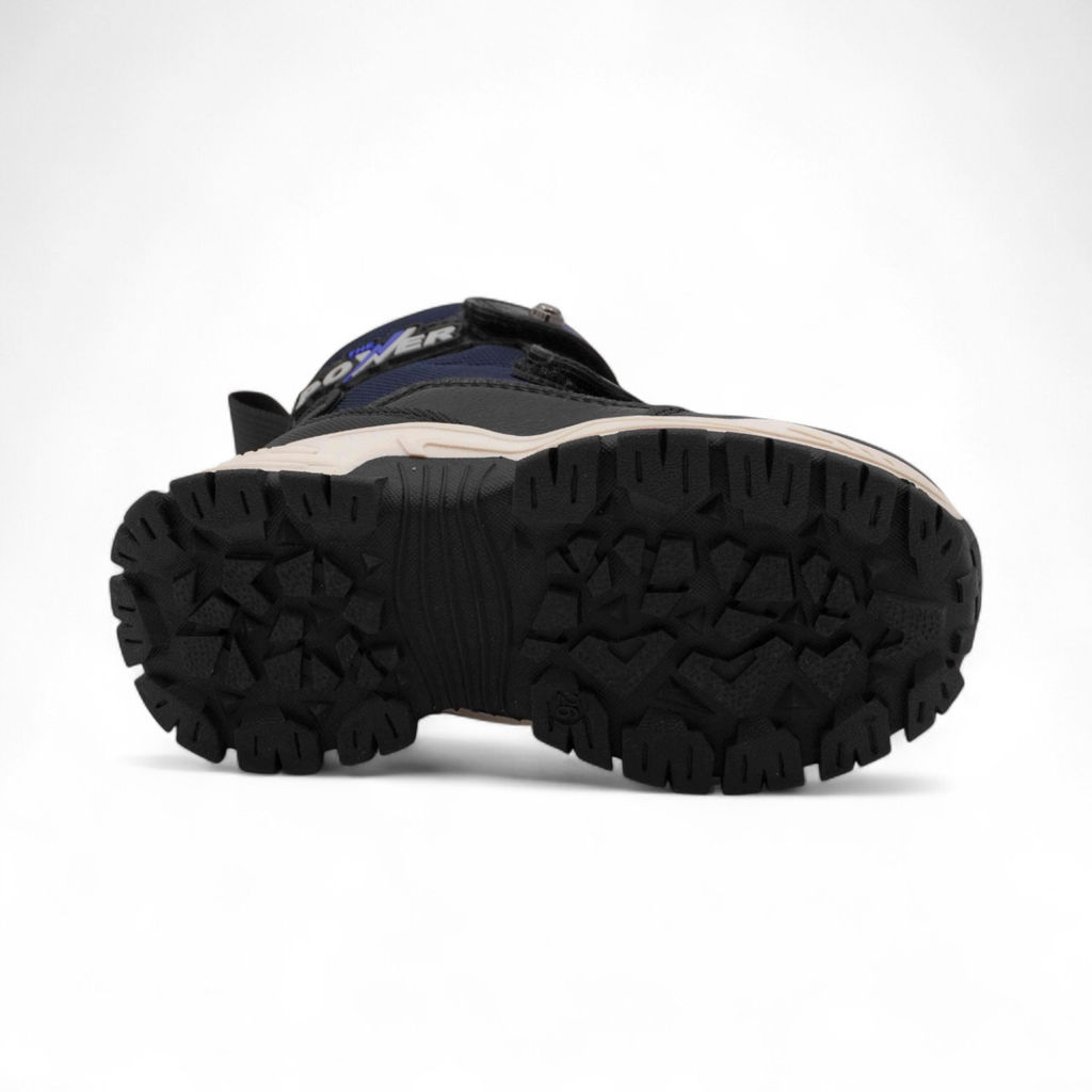 Ботинки мембранные на меху В6672-2 синие - BONCY фото 4