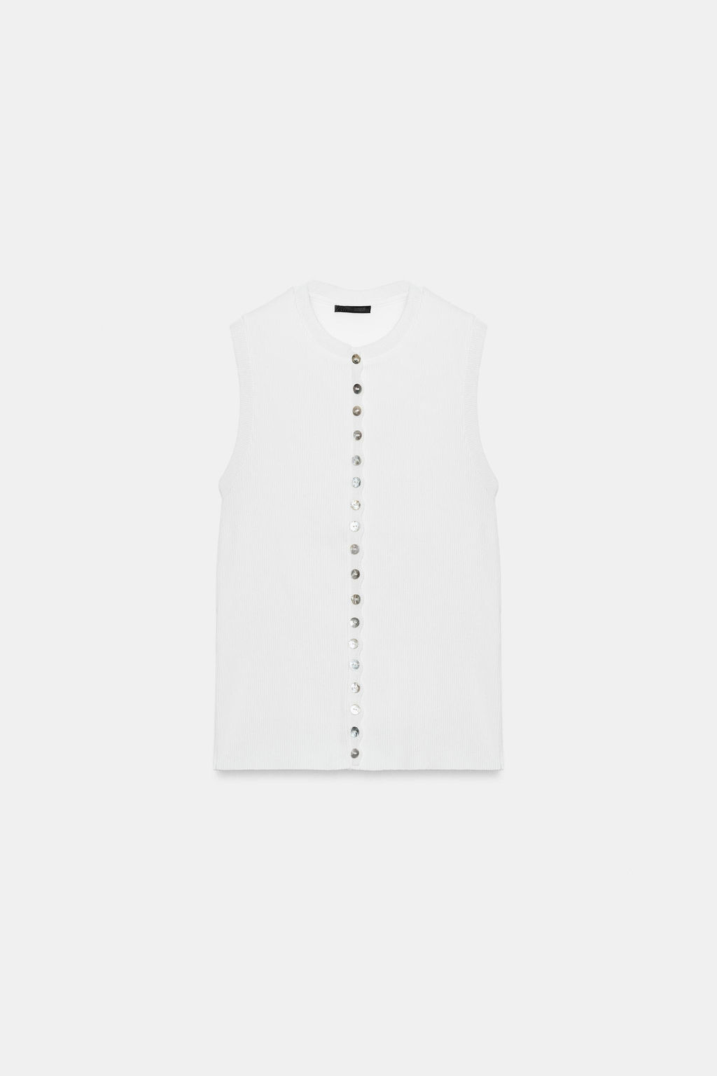 TOP BOTONES / Blanco - Zara фото 7