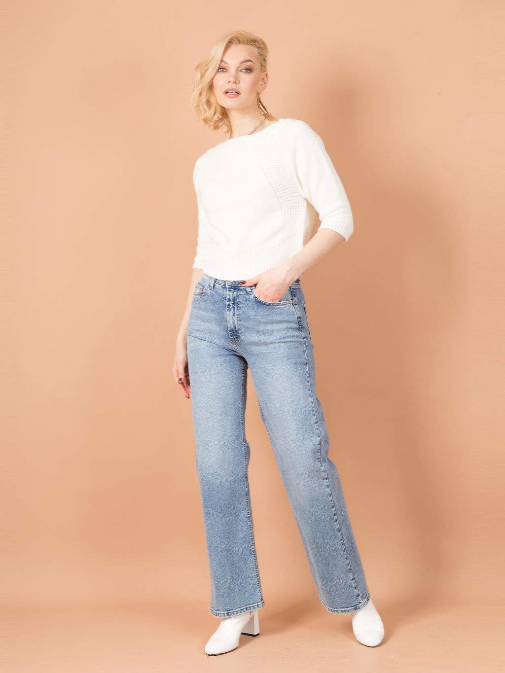 Джемпер вязаный - Stilla фото 3