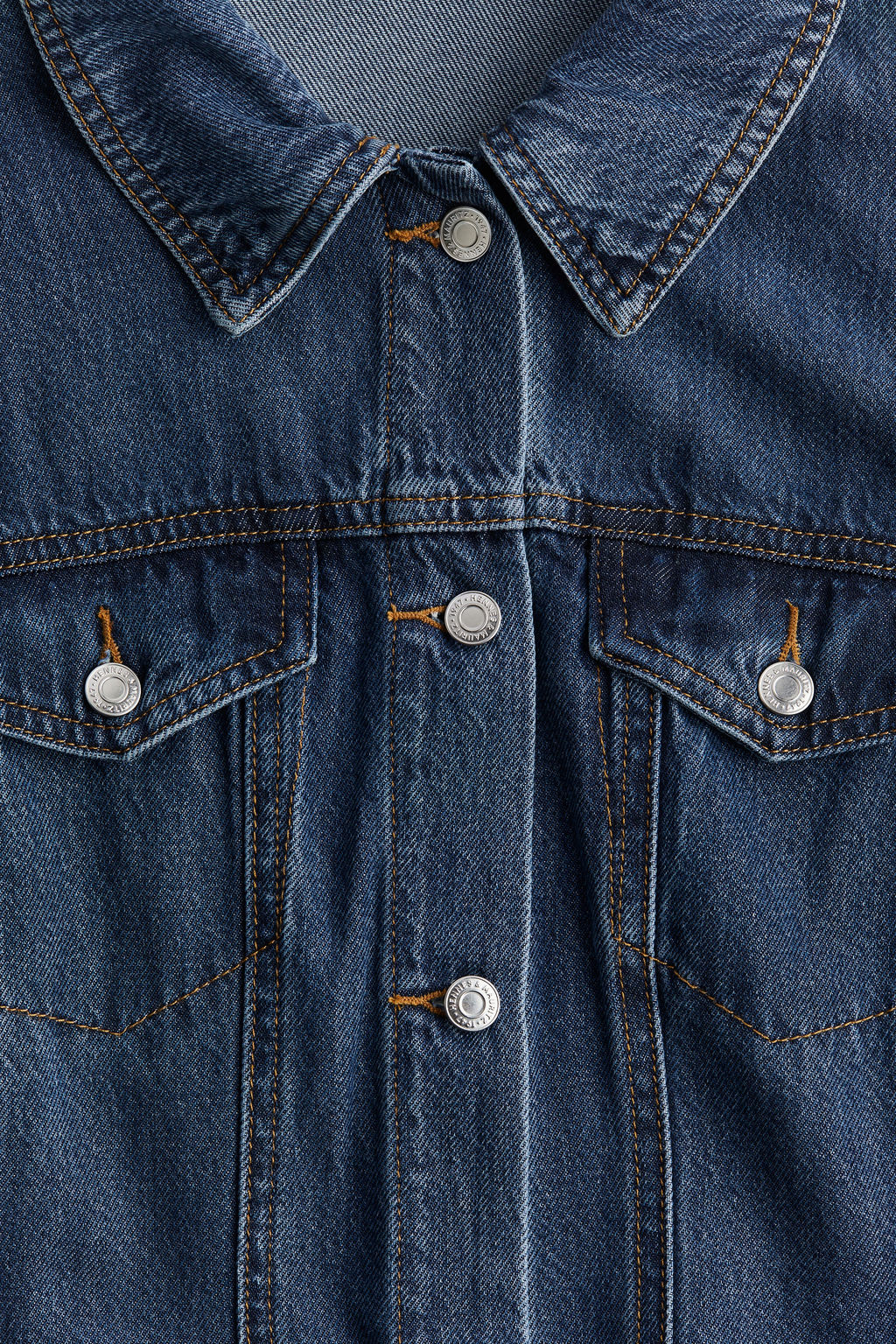 Vestido camisero en denim - H&m фото 2