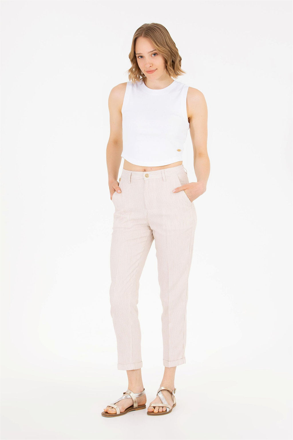 U. S. Polo Assn Женские песочные брюки - U.s. polo assn фото 8