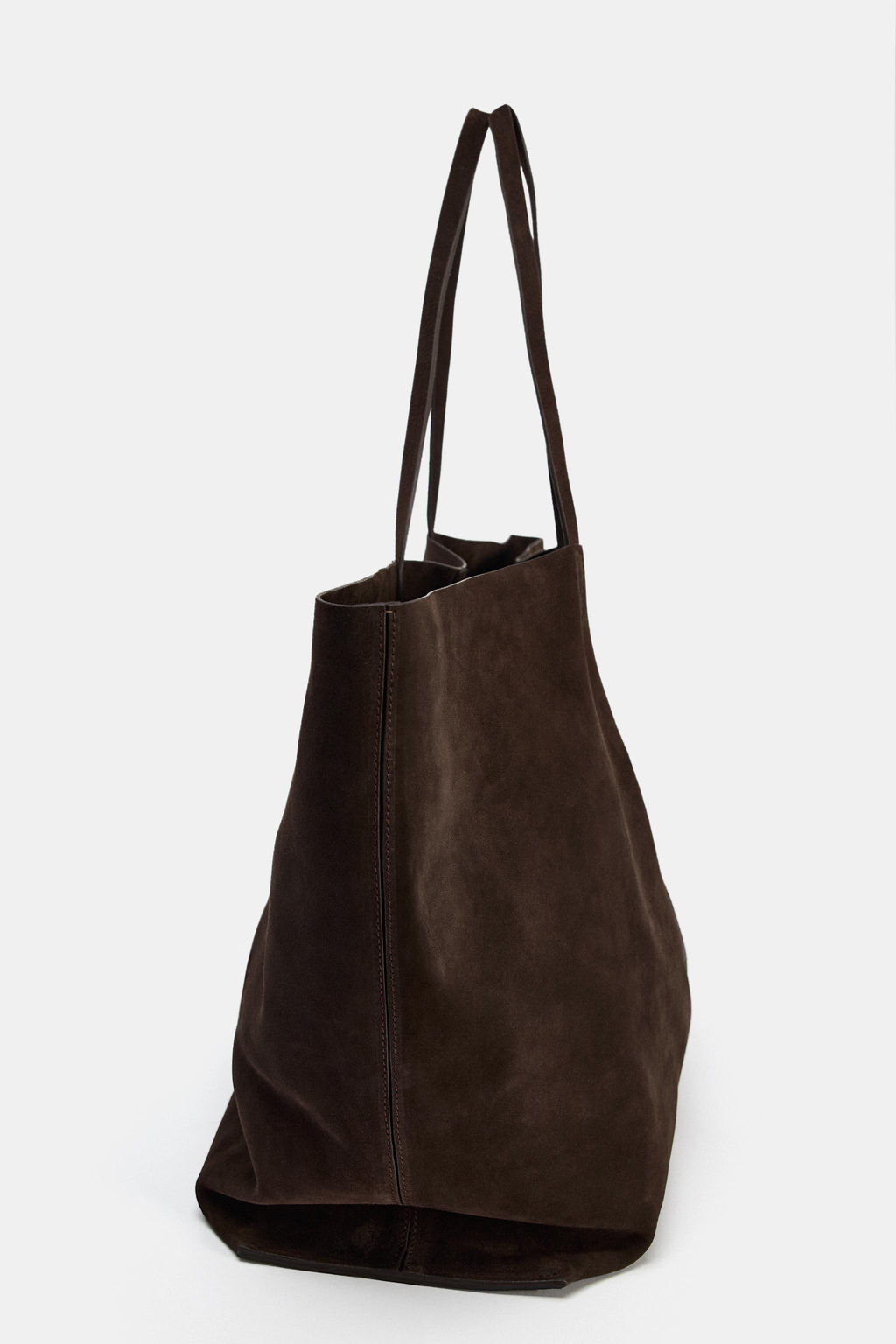 MAXI SUEDE TOTE BAG - Zara фото 14