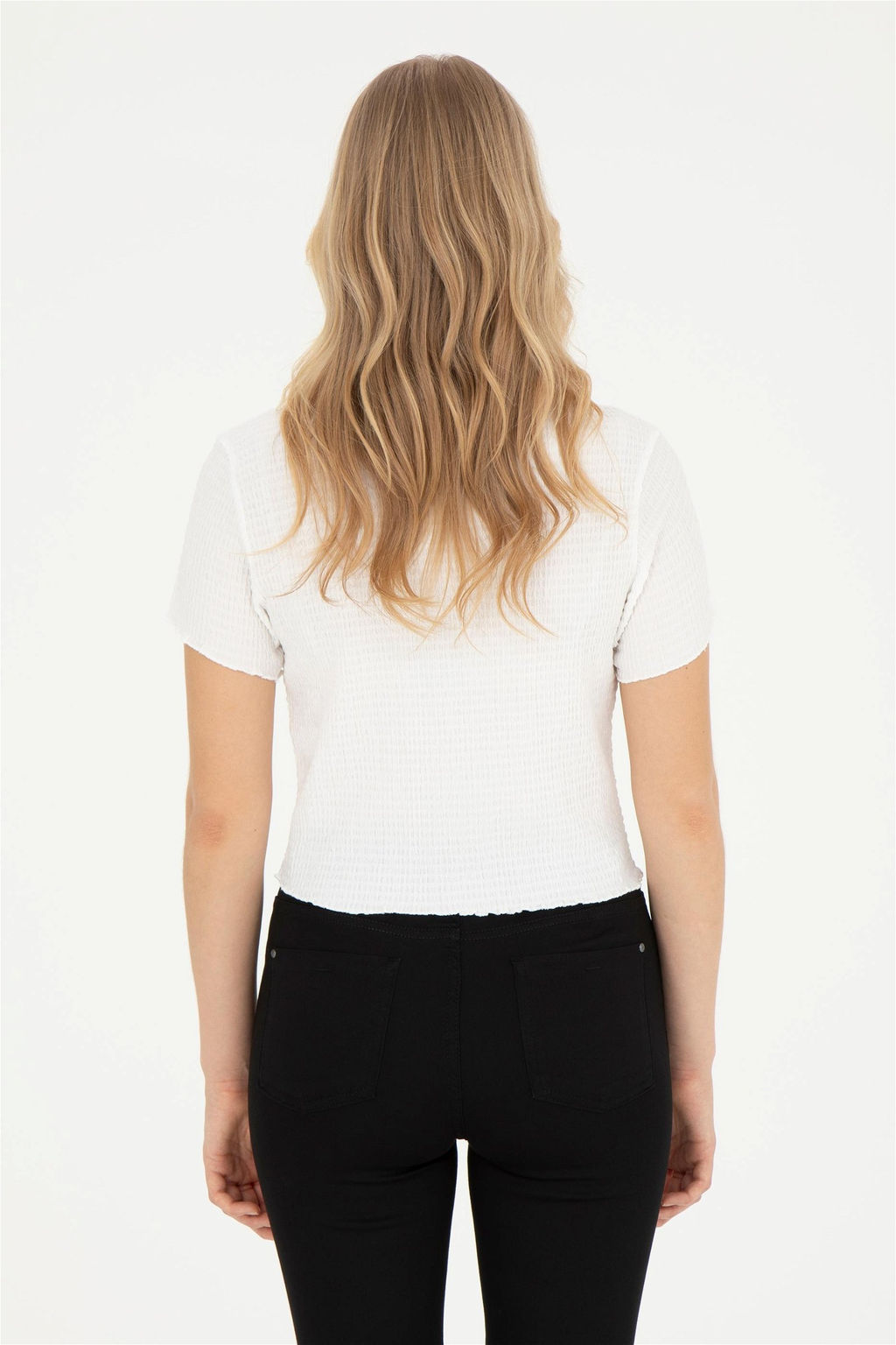 Женская белая футболка - U.s. polo assn фото 5