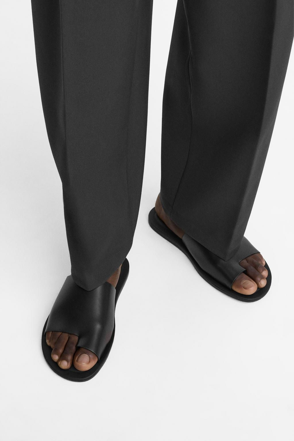 LEATHER SANDALS - Zara фото 4