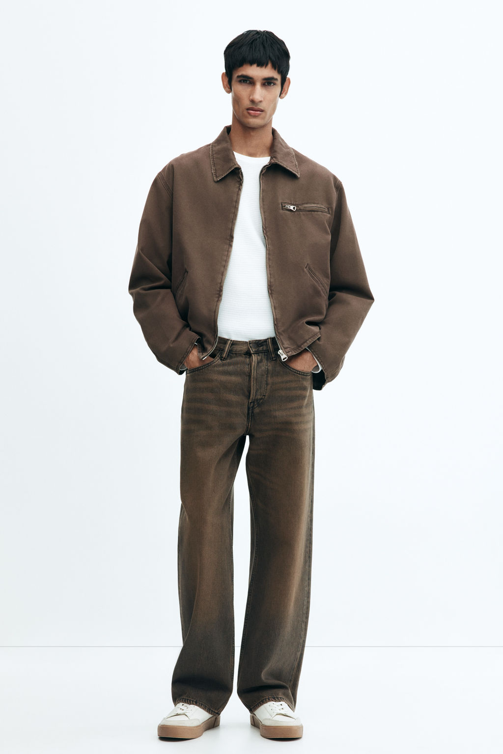 Loose Straight Jeans - H&m фото 9