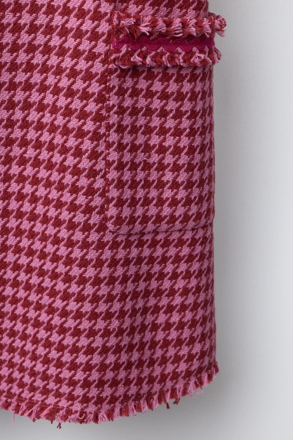 TEXTURED FRAYED PINAFORE DRESS - Zara фото 4