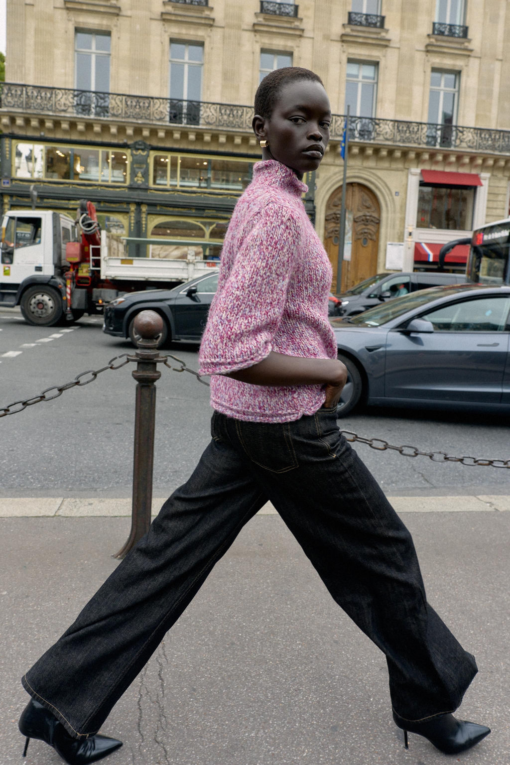 MULTICOLOURED KNIT SWEATER - Zara фото 7