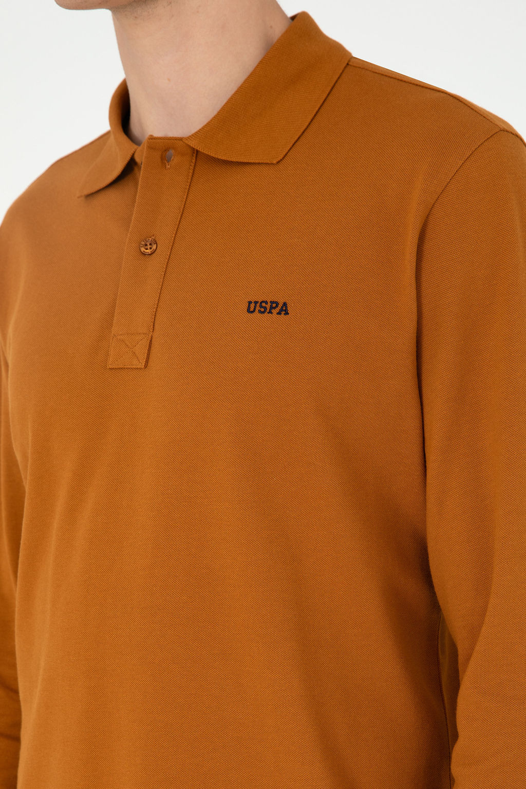 Свитшот мужской U.S. Polo Assn кокосовый из хлопка  фото 14