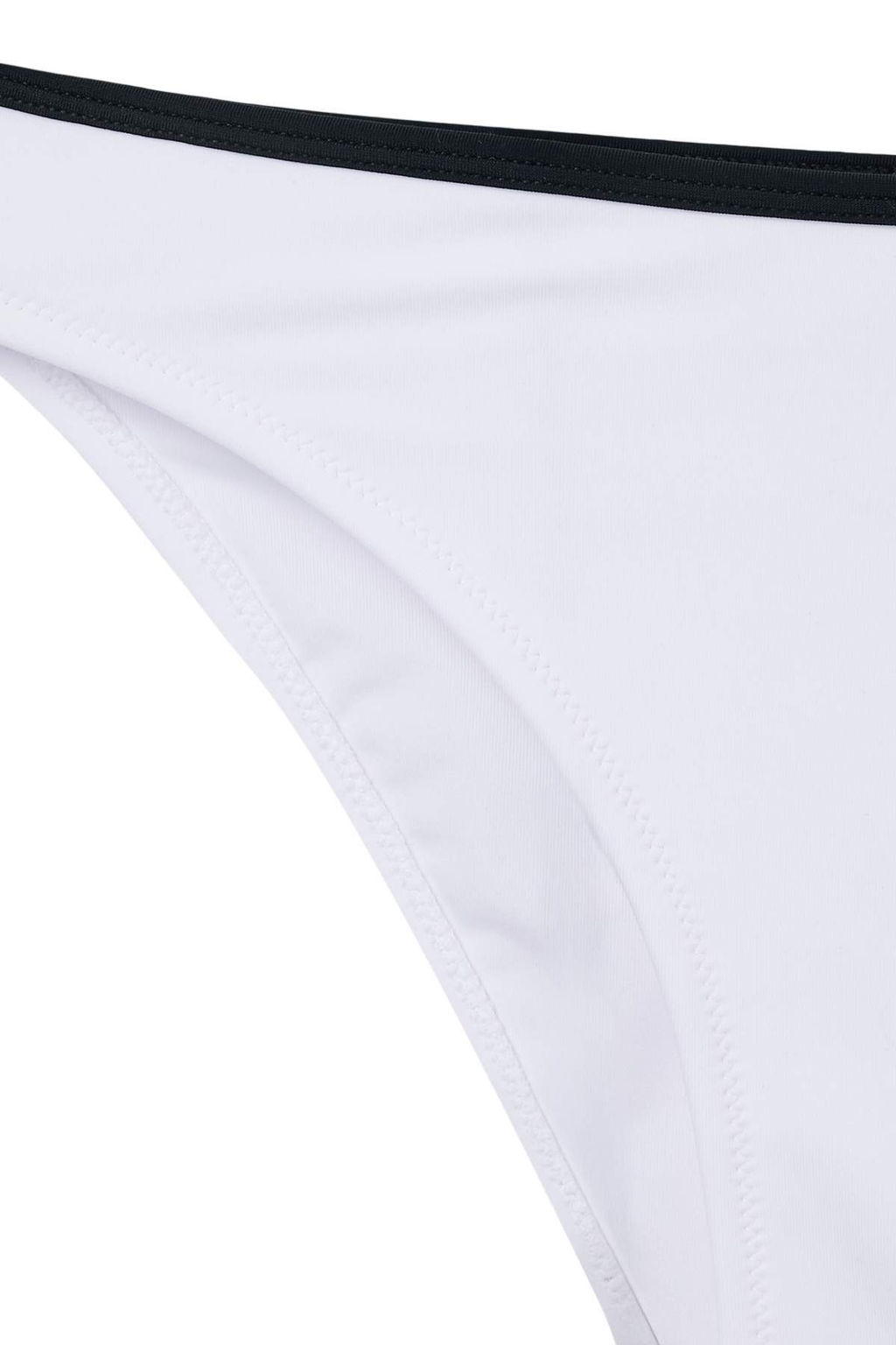 Siyah-Beyaz D_z Renk Bloklu Bralette Slip Normal Bel Atma Kap Bikini Tak_m_ TBESS26BT00223 - Trendyolmilla фото 6