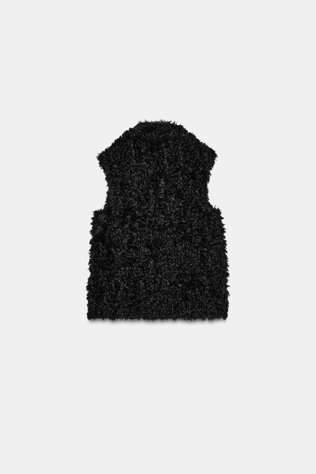 REVERSIBLE FAUX SHEARLING GILET ZW COLLECTION - Zara фото 4