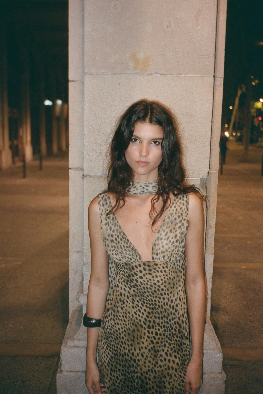 ANIMAL PRINT FOULARD DRESS - Zara фото 11