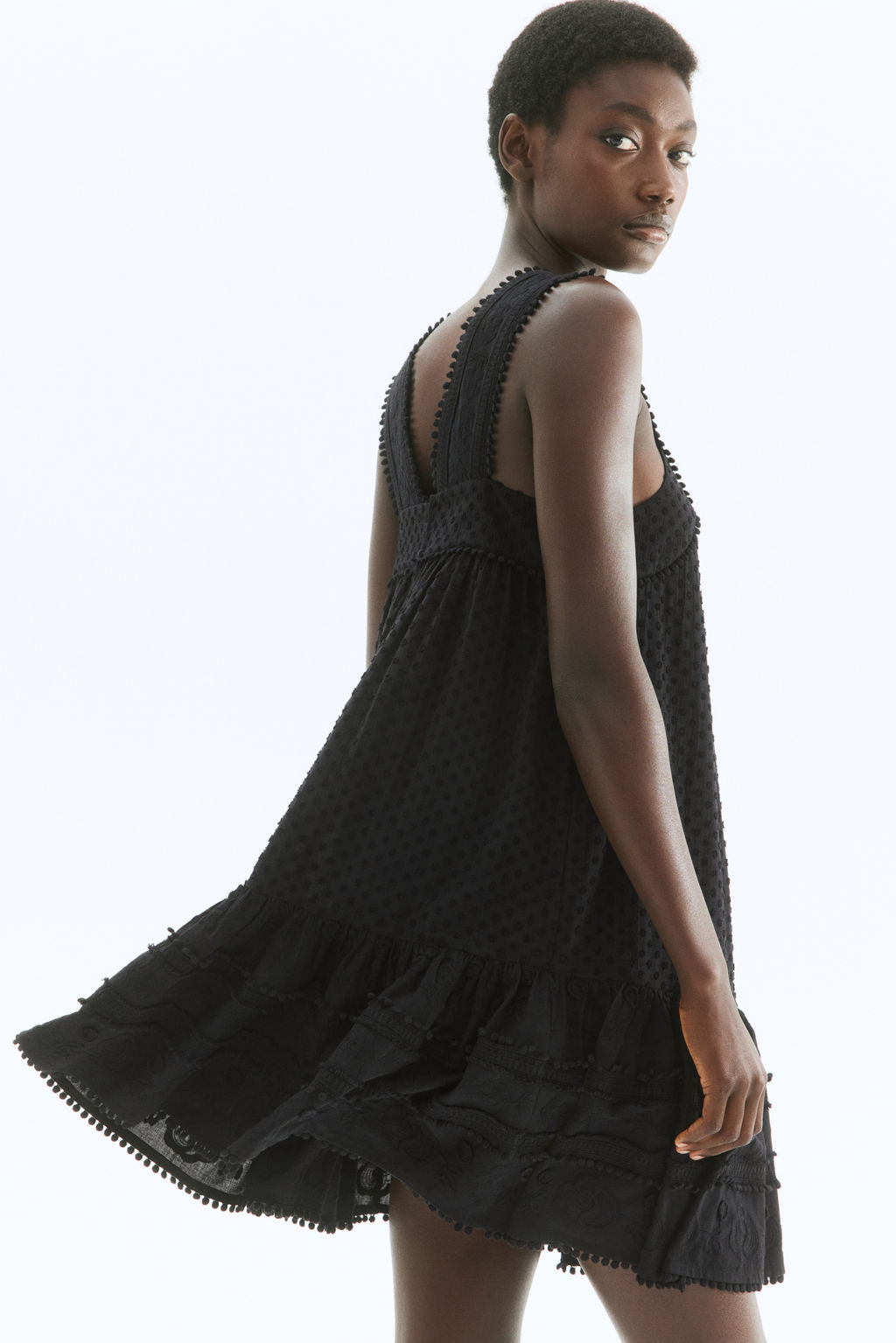 Vestido bordado de algod?n - H&m фото 5