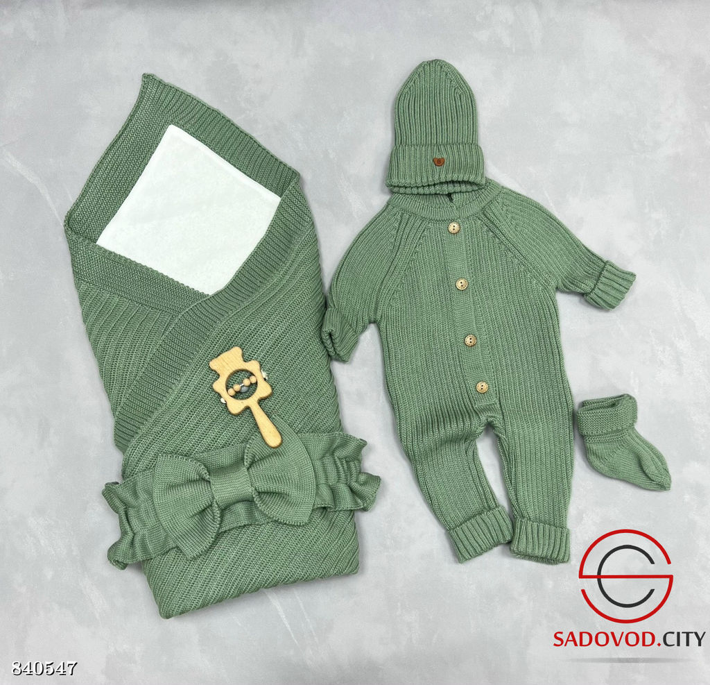 Комплект на выписку для новорожденных - Bruno фото 3