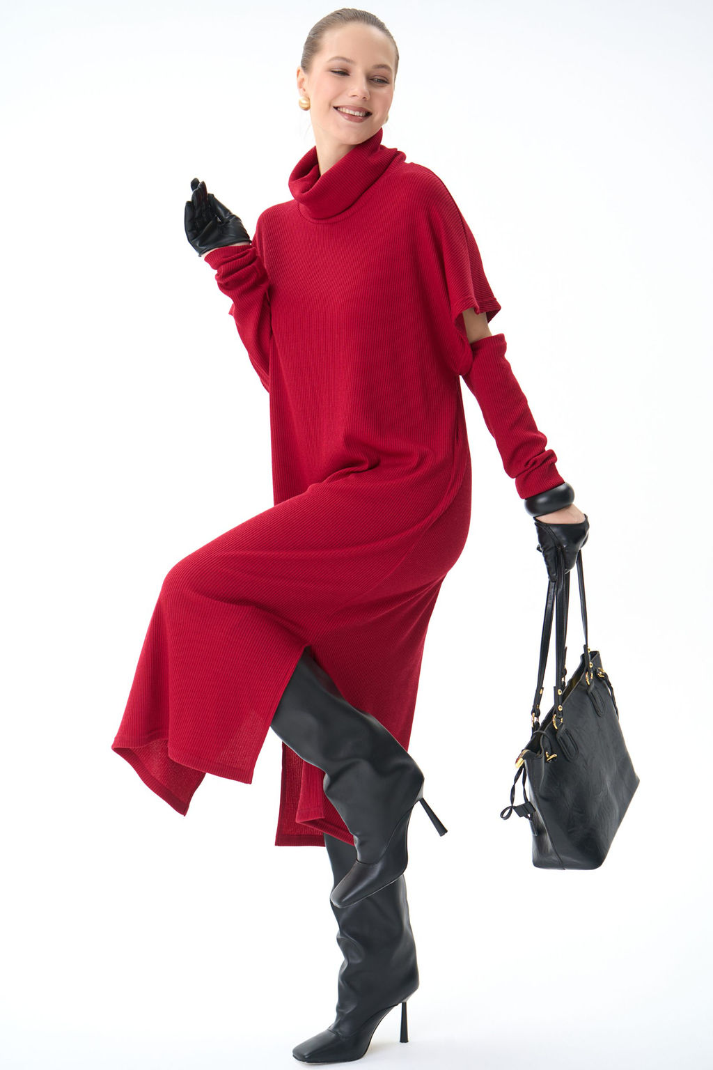 Платье Ирма (красный) - Эльза фото 28