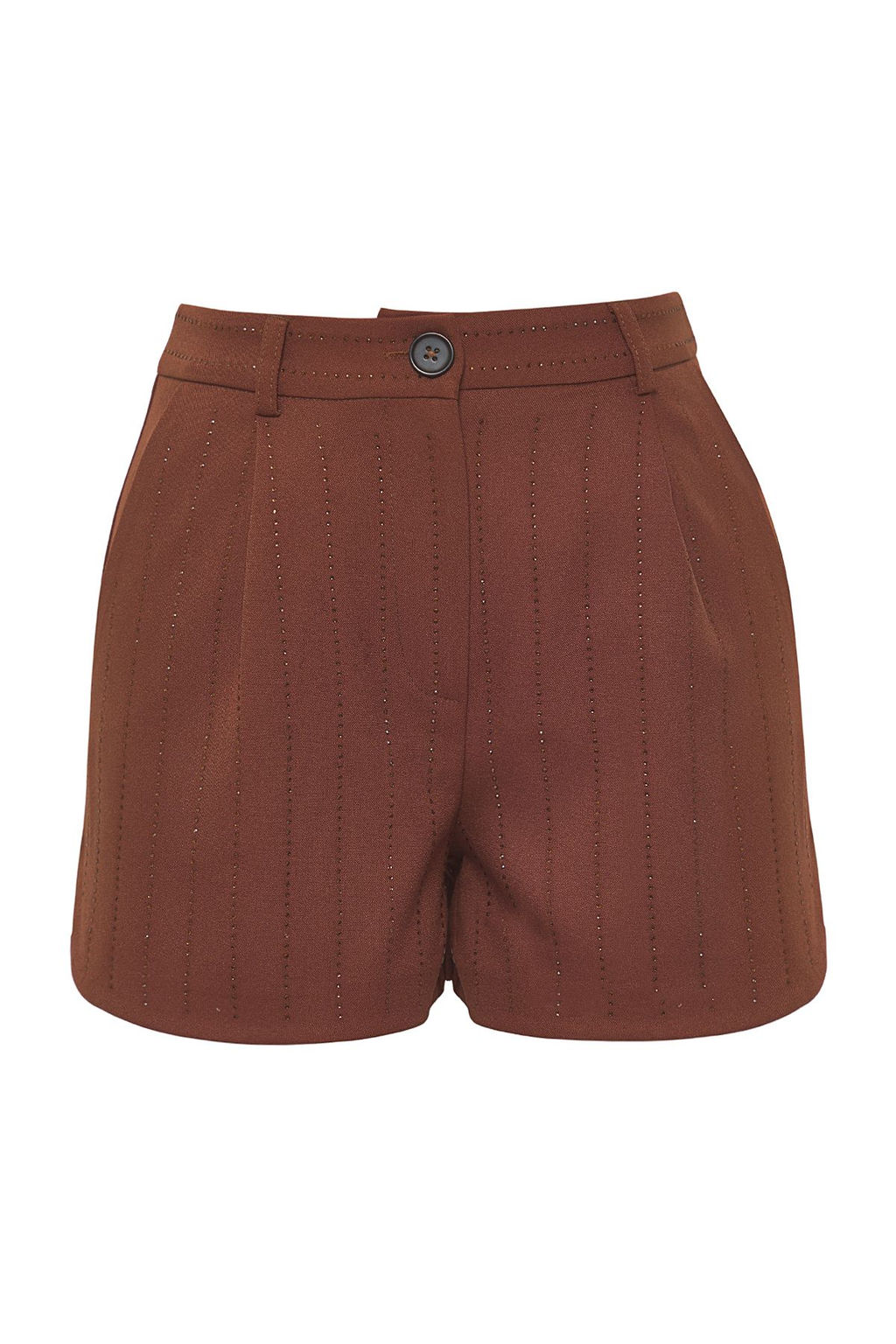 TRENDYOLMILLA Kahverengi Dokuma Tas Bask?l? Sort TWOSS25SR00078