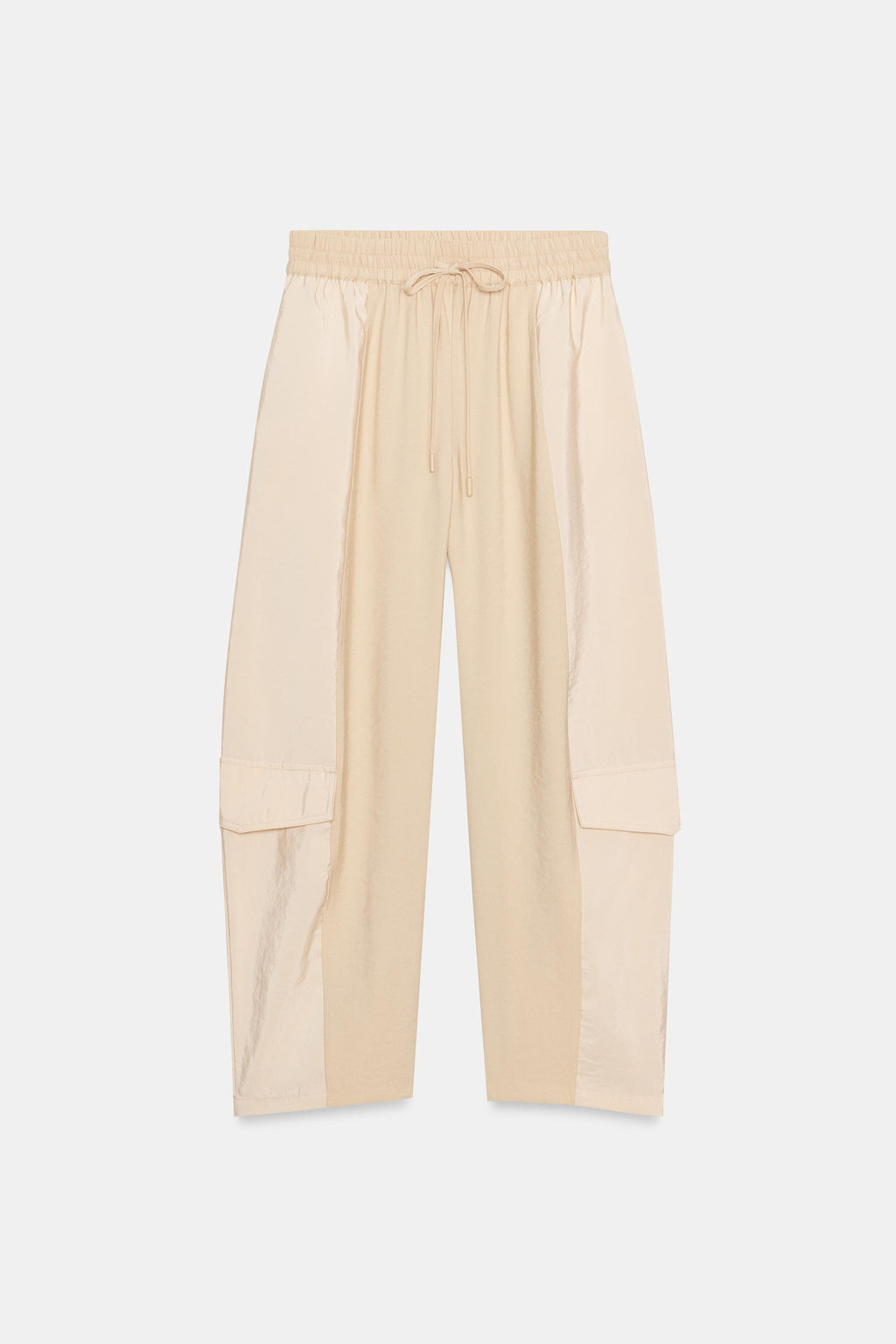 PANTAL?N BARREL COMBINADO / Arena / Vigor? - Zara фото 8