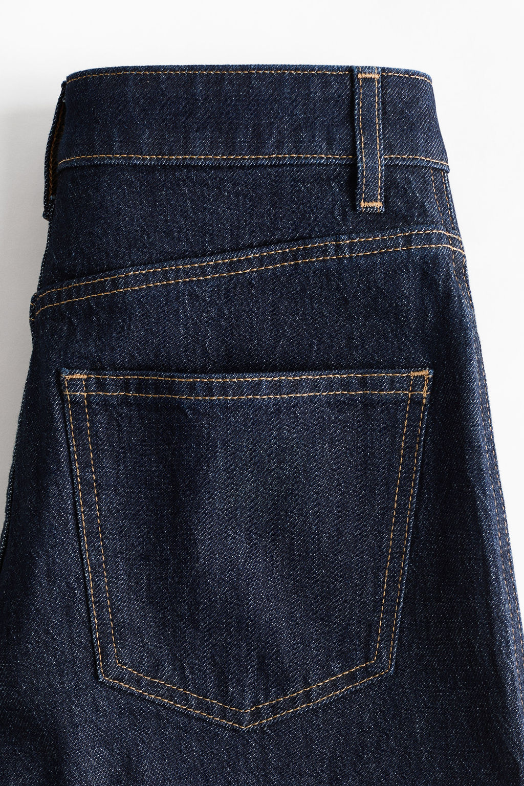 Falda pantal?n de talle alto en denim - H&m фото 6